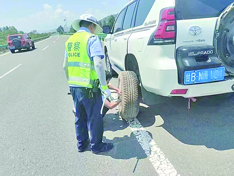 這封送給大通交警的感謝信真暖