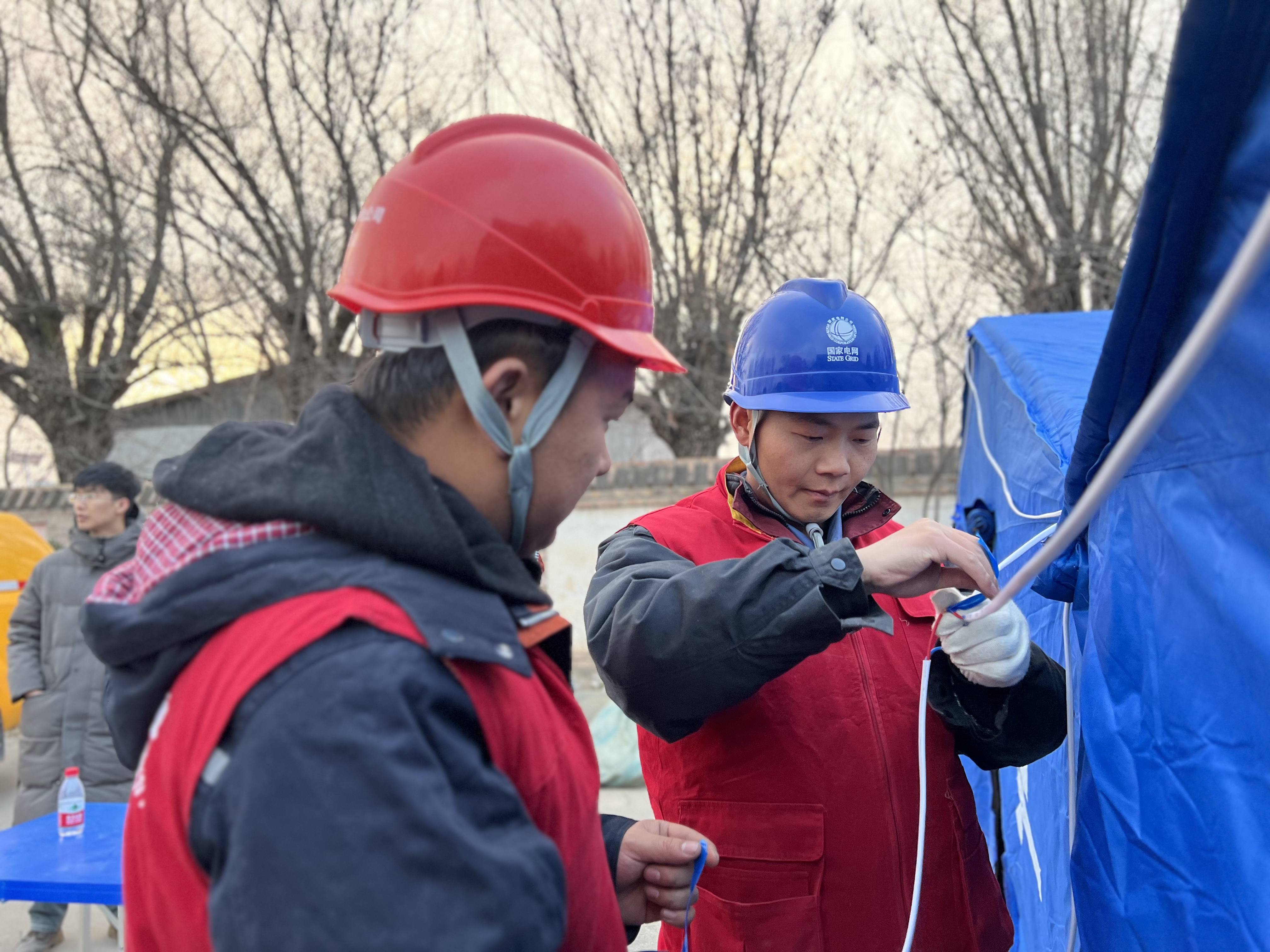 青海電力部門全力保障安置點(diǎn)生活用電