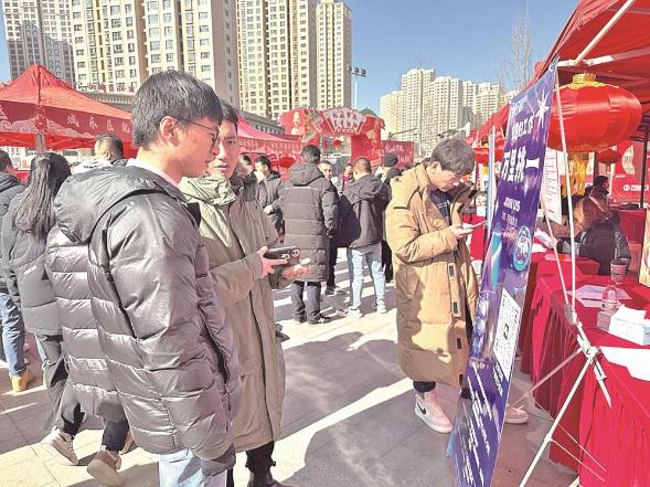 【新春走基層】西寧新年首場靈活用工招聘會供需兩旺