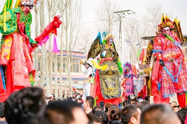 【新春走基層】千戶營高臺來了！精彩的“空中雜技”