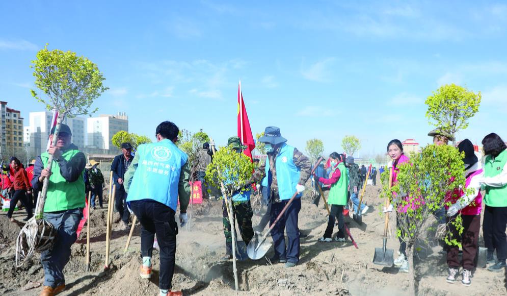 【綠化國(guó)土 美化家園】春風(fēng)綠海西 萬木共筑夢(mèng)——海西州2024年全民義務(wù)植樹活動(dòng)側(cè)記