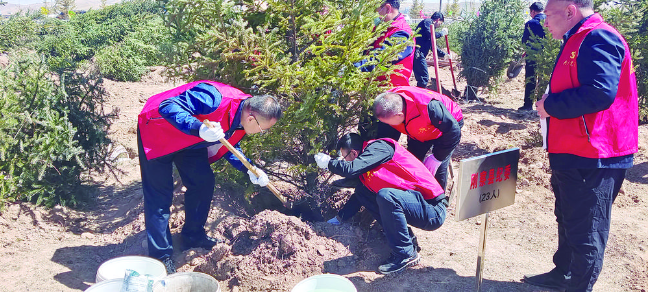 【綠化國(guó)土 美化家園】不負(fù)春光植新綠