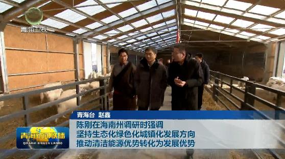 陳剛在海南州調研時強調 堅持生態(tài)化綠色化城鎮(zhèn)化發(fā)展方向 推動清潔能源優(yōu)勢轉化為發(fā)展優(yōu)勢