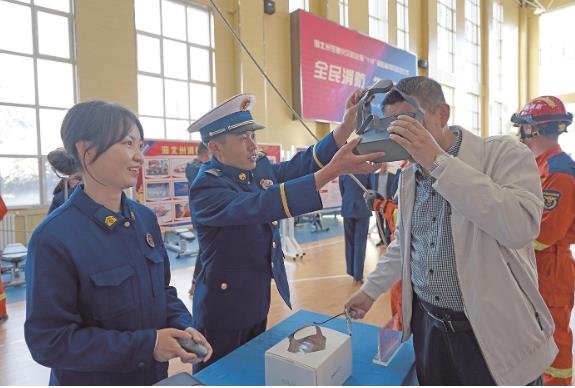 青海海北：消防救援支隊全力加強冬春火災(zāi)防控