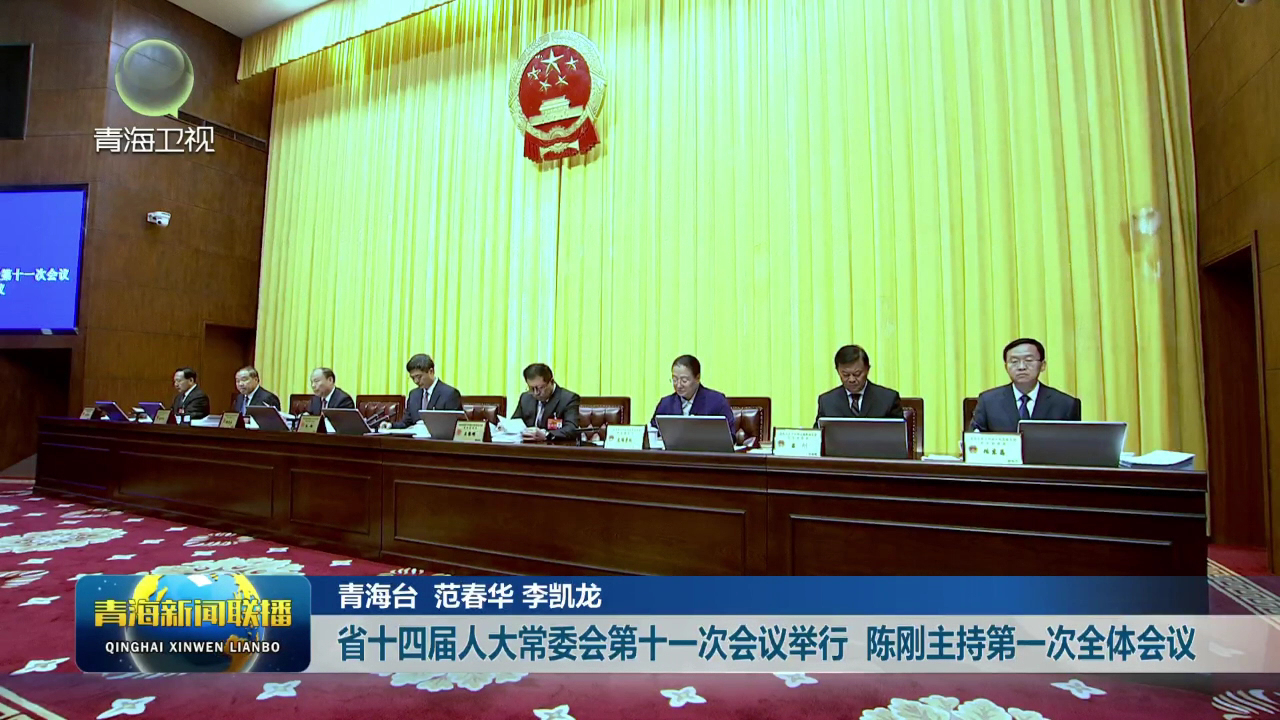 省十四屆人大常委會第十一次會議舉行 陳剛主持第一次全體會議