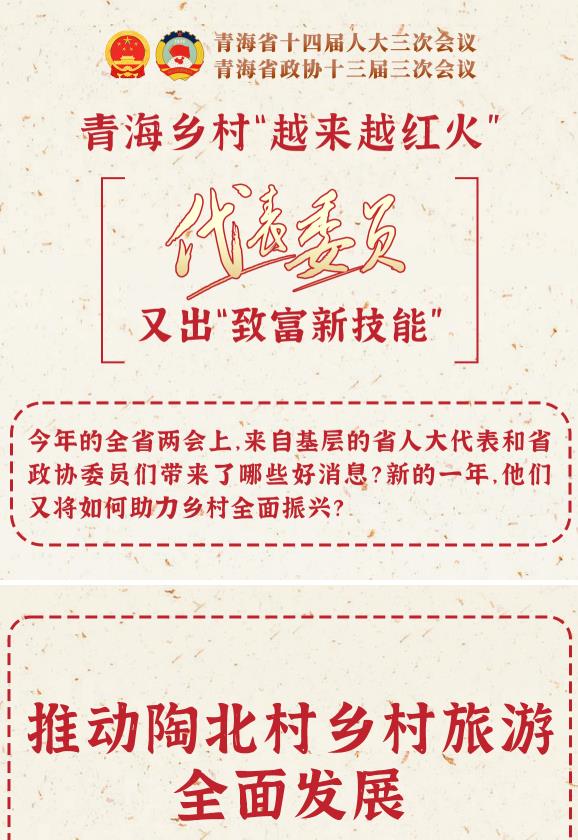 AIGC海報 | 聚焦2025青海兩會 青海鄉(xiāng)村“越來越紅火” 代表委員又出“致富新技能”