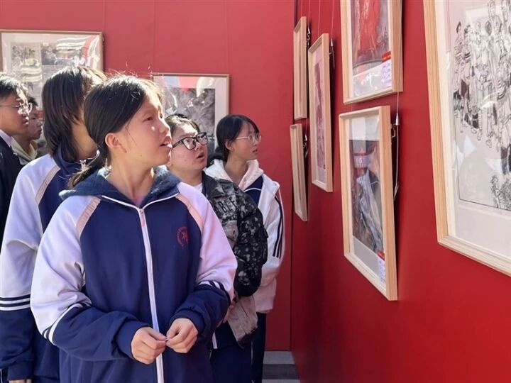 《“畫(huà)”說(shuō)西路軍——我心中的紅色記憶》主題畫(huà)展開(kāi)展