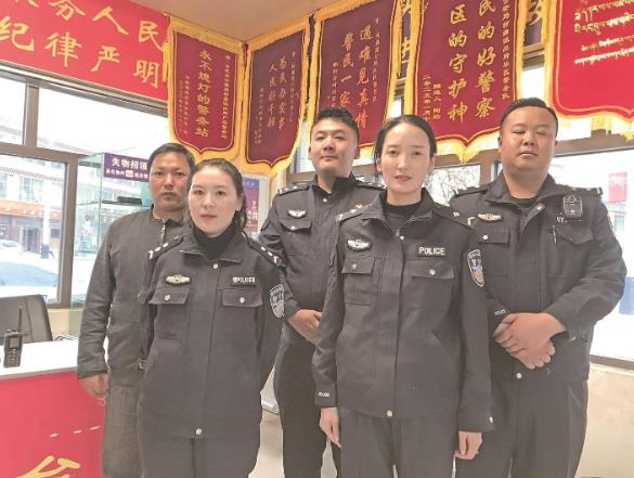 甘德廣場警務(wù)站的溫情守望